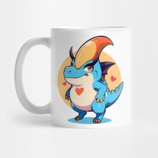 Fun Cartoon Dino 03 Mug